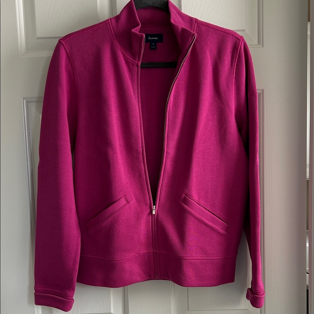 Faconnable Women's Pink Utility Jacket